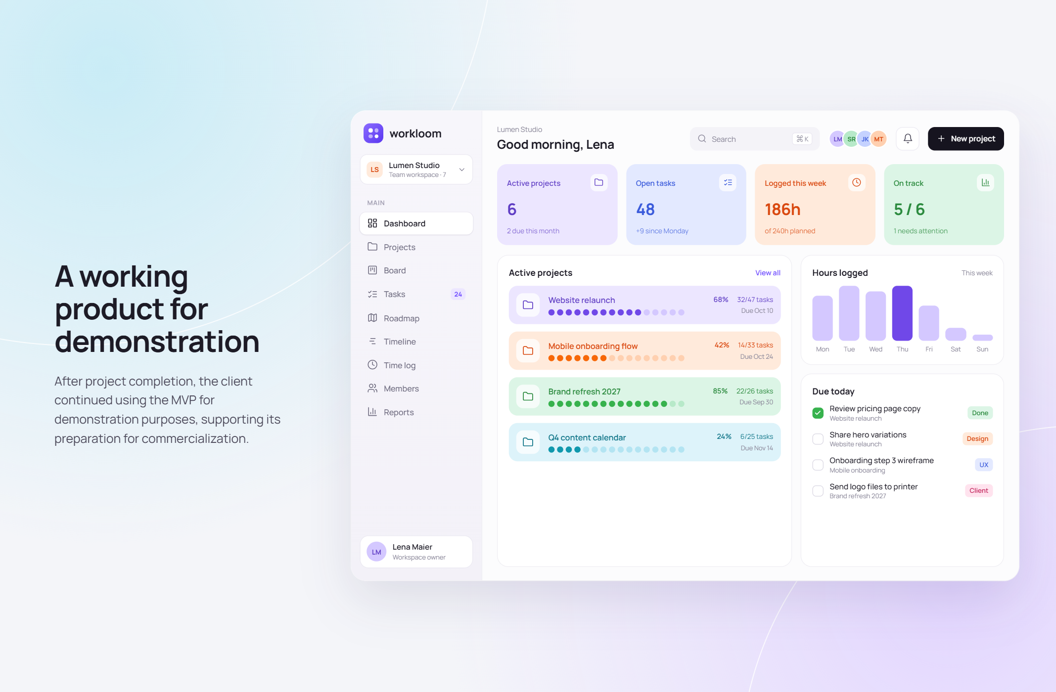 SaaS MVP delivered