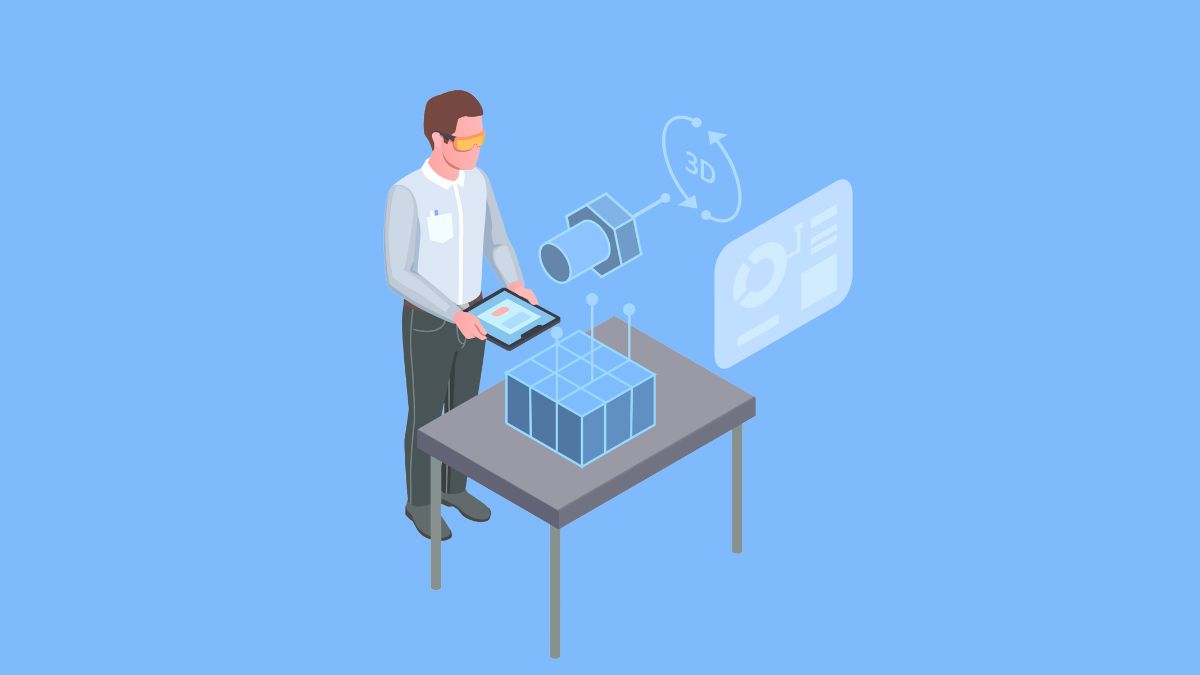Future of AI in manufacturing using virtual and augmented reality