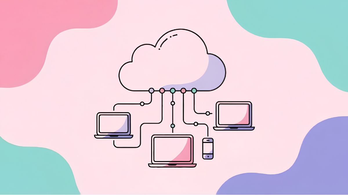 Cloud computing in small business with connected cloud devices