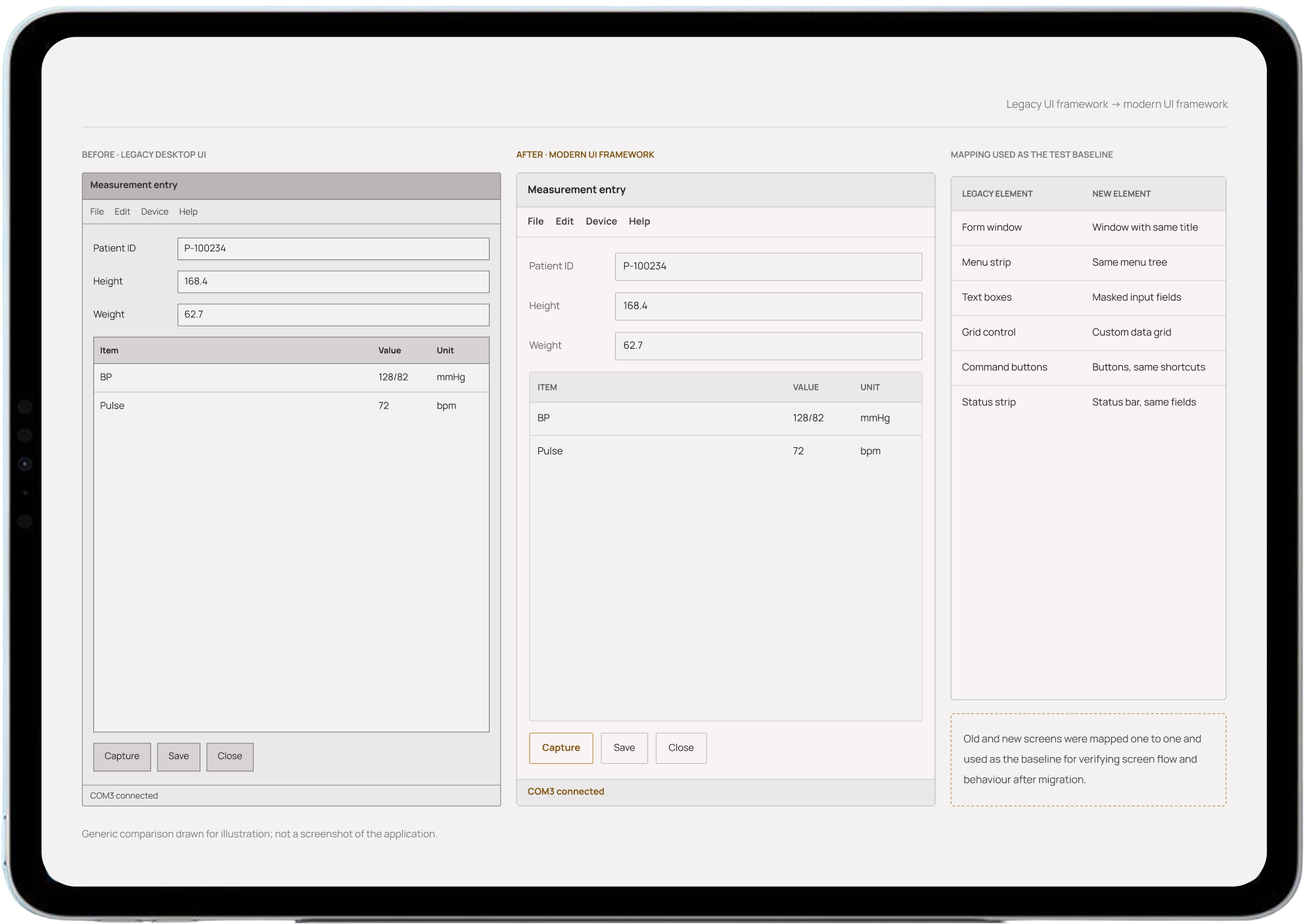 Healthcare Desktop Application Migration Under Limited Business Documentation